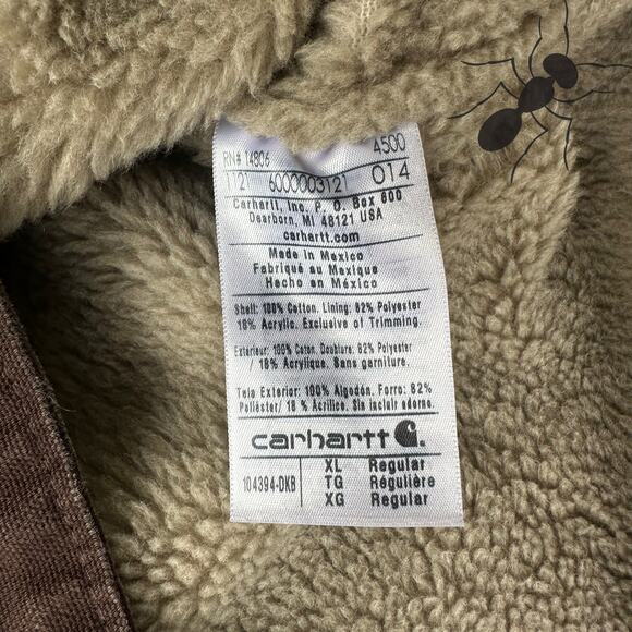 Vintage Y2K Carhartt DKB brown work wear vest - Picture 2 of 4